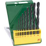 Bosch 2607019442 Twist Drill Set HSS-R DIN 338 Straight Shank 1 - 10mm 10-pcs