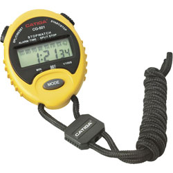 Catiga Ivt Cg-501 Race Stopwatch - 1/100th of a Second Accuracy - Yellow/Black