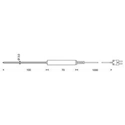 Greisinger GES 21K Temperature Sensor