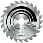 Bosch 2608641171 Circular Saw Blade Optiline Wood 160x20/16x1.8mm 24 Teeth