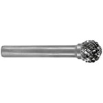 RUKO 116043 Tungsten Carbide Rotary Burr Shape D Ball Type (KUD) Ø10mm