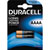 Duracell DUR041660 AAAA 1.5V Alkaline Battery (Pack 2)