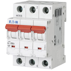 Eaton 236380 Circuit Breaker 3 pin B10A