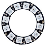 Adafruit 1643 NeoPixel Ring 12 Addressable RGB LEDs