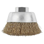 Bosch 1608614020 Cup Brush Ø 70mm Brass-coated 0.3mm M14