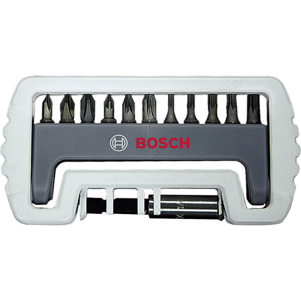 Bosch 2608522129 12-Piece Extra Hard Screwdriver Bit Set