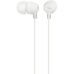 Sony MDR-EX15LPW, In-Ear Ear-Bud, White