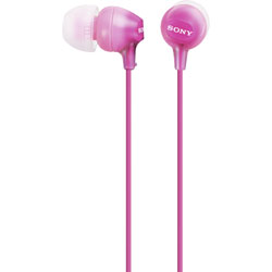 Sony MDR-EX15LPPI, In-Ear Ear-Bud, Pink