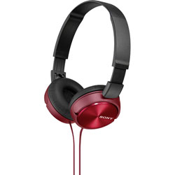 Sony MDRZX310R.AE Hi-Fi Headphones Red