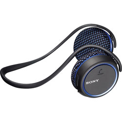 Sony MDR-AS700BTL, Sports Bluetooth Headset with NFC, Black, Blue