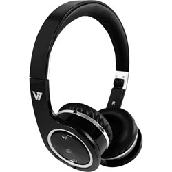 V7 HS6000 Bluetooth Headphones / Headset With NFC, Black