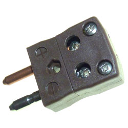 Labfacility IS-T-MQ Type T IEC Standard Quick WireThermocouple Connector Plug