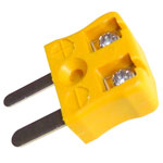 Labfacility AM-K-MQ Type K ANSI Miniature Quick Wire Connector In-Line Plug