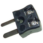 Labfacility AM-J-MQ Type J ANSI Miniature Quick Wire Connector In-Line Plug