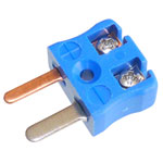 Labfacility AM-T-MQ Type T ANSI Miniature Quick Wire Connector In-Line Plug