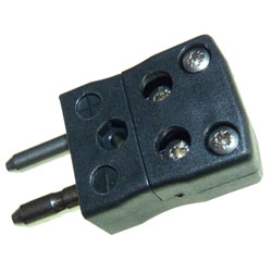 Labfacility AS-J-MQ Type J ANSI Standard Quick Wire Thermocouple Connector Plug