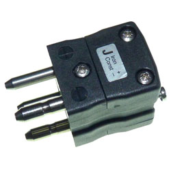 Labfacility AS-J-MD Type J ANSI Standard Duplex Thermocouple Connector Plug