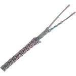 Labfacility XE-2175-025 Type K 25M Reel Glass Fibre Flat Pair Stainless steel