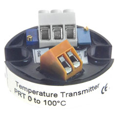 Labfacility XE-6218-001 Type J 0° - 800°C Low Profile Temperature Transmitter