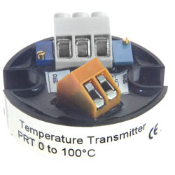 Labfacility XE-6214-001 Type K Input Low Profile 2 Wire Temperature Transmitter