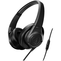 Audio Technica Ath-Ax3Isbk Hi-Fi Headphones Black