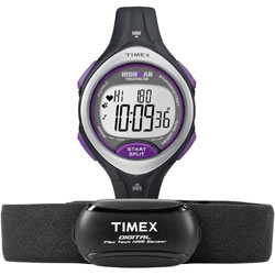 Timex T5K723 Ironman Road Trainer (Black, Violet, Lilac)
