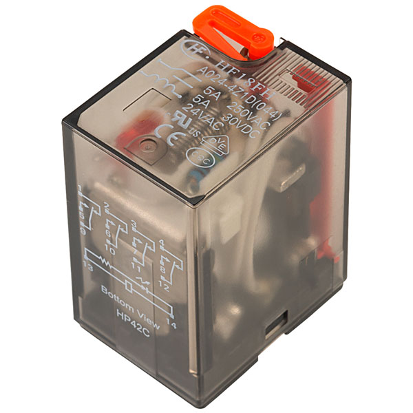 IMO HYE41PN240AC Ind Relay 14 Pin Plug In 4 Pole