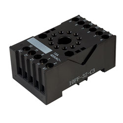 Hongfa 10FF-3Z-C3 11 Pin Din Rail Mount Relay Bases