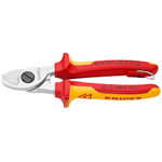 Knipex 95 16 165 T Cable Shears With Tether Attachment 165mm