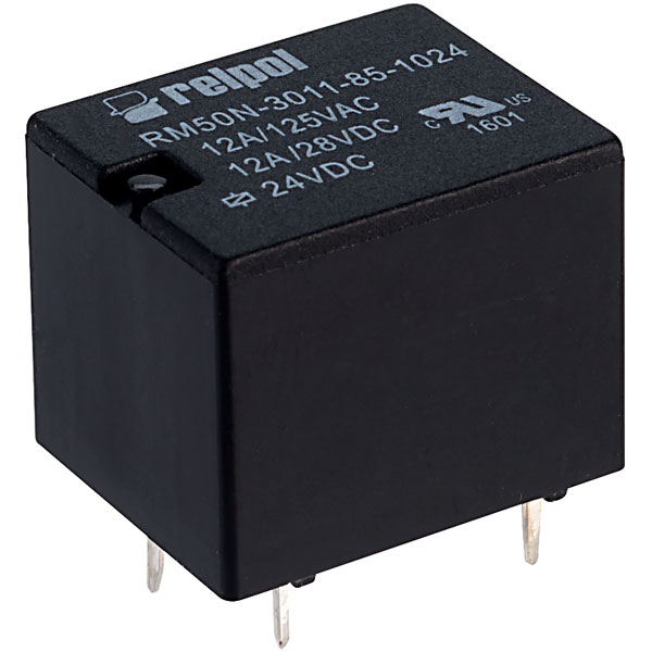  RM50N-3011-85-1024 SPDT Miniature Relay 24V 12A PCB