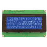 Midas Displays MC42005A6W-BNMLW-V2 4x20 COB LCD White on Blue 5mm Character