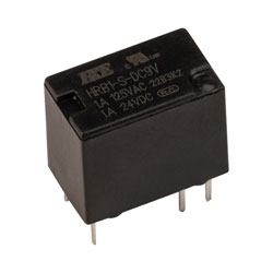 R-TECH 616254 RTD23 Microminiature Signal Relay 9VDC SPDT 1A 12.3x7.3x10.2mm