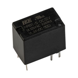 R-TECH 616255 RTD23 Microminiature Signal Relay 12VDC SPDT 1A 12.3x7.3x10.2mm