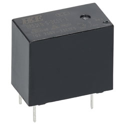 R-TECH 616310 RT32FN Miniature PCB Relay, Non-Latch, SPST-NO, 1FormA, 5VDC 10A