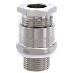 Wiska 50108019 Cable gland shockproof with locknut with seal M20 Brass