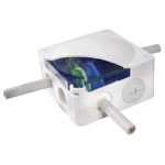 Wiska E66634 Junction box with casting (L x W x H) 85 x 85 x 51 mm Grey IP68