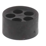 Wiska 10102023 MFD 25/05/056 shockproof with strain relief M25 Plastic Black