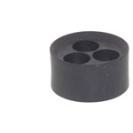 Wiska 10102054 MFD 40/03/125 shockproof with strain relief M40 Plastic Black