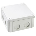 Wiska 10060519 Junction box (L x W x H) 110 x 110 x 66 mm Light grey IP66/IP67