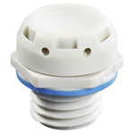 Wiska 10103263 EVPS 12 HF Filler plug shockproof M12 Plastic Grey-white