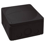 Wiska 10062214 Junction box (L x W x H) 140 x 140 x 82 mm Black IP66/IP67