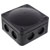 Wiska 10060580 Junction box (L x W x H) 85 x 85 x 51 mm Black IP66/IP67