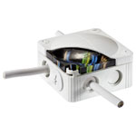 Wiska 10066634 Junction box (L x W x H) 85 x 85 x 51 mm Light grey IP68
