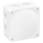 Wiska 10060610 Junction box (L x W x H) 85 x 85 x 51 mm White IP66