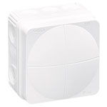 Wiska 10060622 Junction box (L x W x H) 76 x 76 x 51 mm White IP66