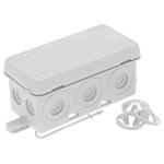 Wiska 10110195 Junction box (L x W x H) 86 x 44 x 41 mm Grey IP55
