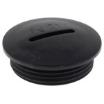 Wiska 50061763 VS 11 Filler plug shockproof PG11 Plastic Black