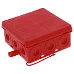 Wiska 10109592 Junction box (L x W x H) 86 x 86 x 41 mm Red IP55