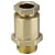 Wiska 10016850 Cable gland shockproof with seal M36 Brass Ecru