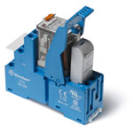 Finder 58.34.9.024.0050SMA  24V 7A 4PDT DIN Rail Mount Relay